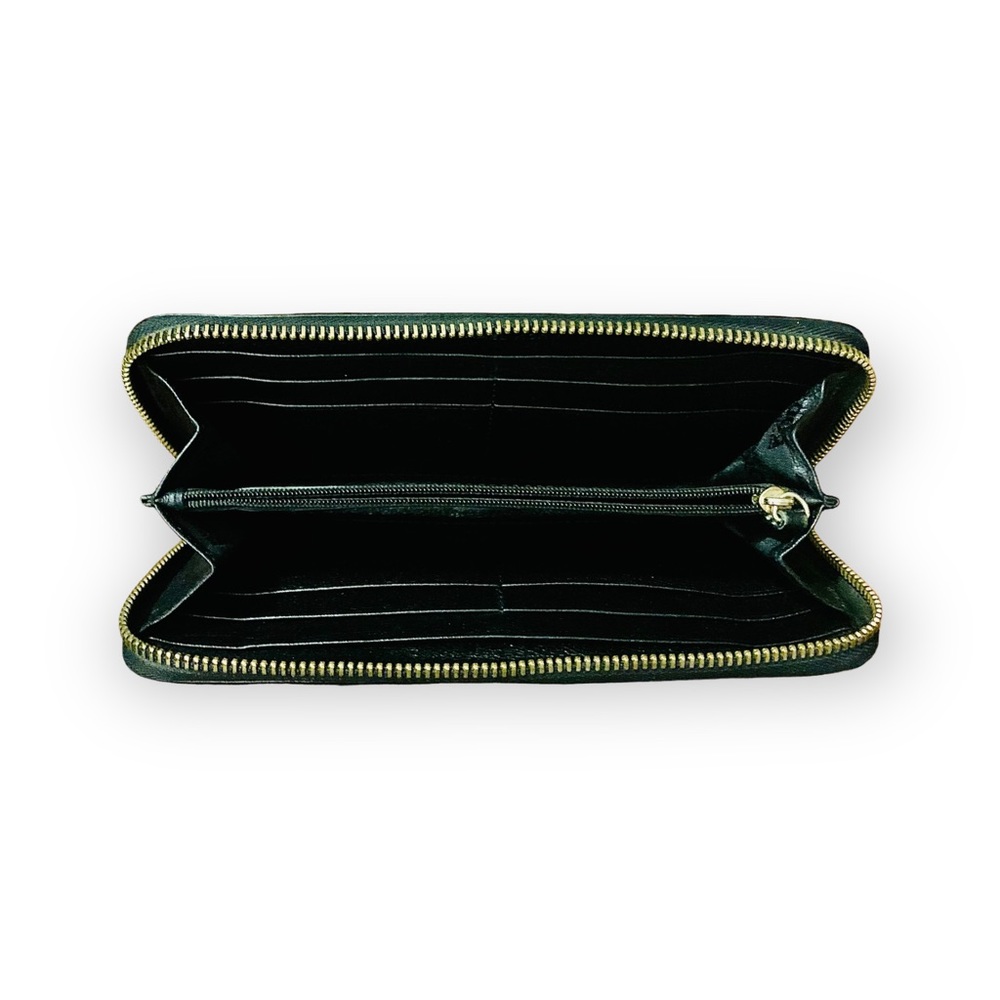 MICHAEL KORS Leather & Eyelet Detailed Wallet in Black Excellent Condition. - Picture 2 of 3